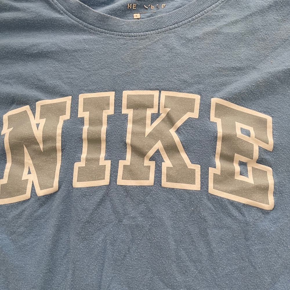 Blue NIKE TEE